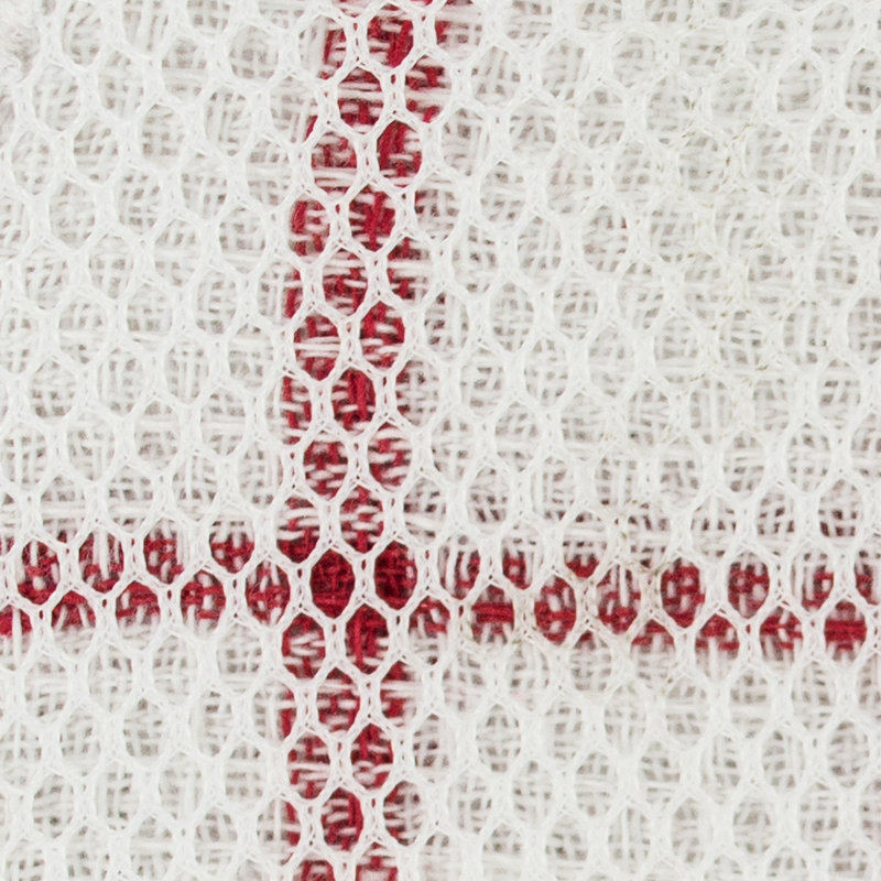 Cotton Plaid Jacquard Dish Cloth Kitchen Towel, Red