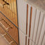 Ensemble de chambre à coucher 5-N pour PC Frum Signature à Riversand avec accent doré-1611874442
