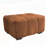 Sofas Burnt Orange Chenille - Ottoman-1250500790