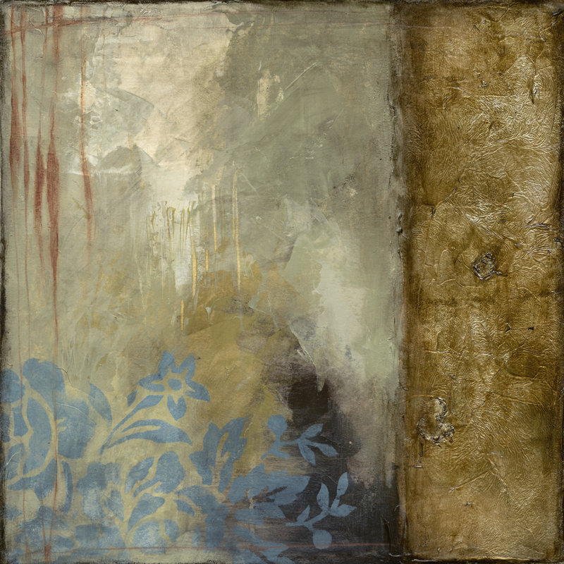 Patina III by Jennifer Goldberger - Wrapped Canvas Painting, 30cm H x 30cm W x 3.8cm D