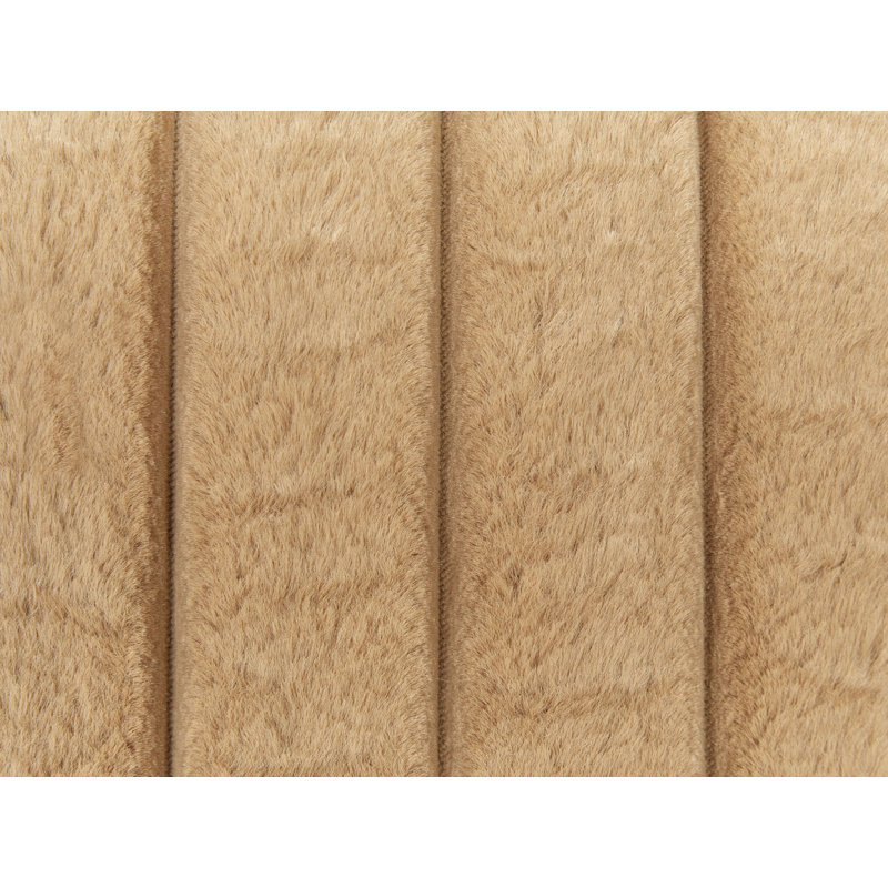 RAKYA Striped Square Cushion, Light Brown