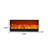 59.06"Electronic Suspended Simulated Flame Electric Fireplace Heater-118373423