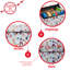Sac de rangement en plastique Woodland Winter Design