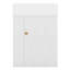 Meuble-lavabo de 20 pouces avec lavabo, meuble de rangement mural simple avec une armoire et 2 tablettes de rangement à gauche-588214559