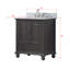 Ensemble de meuble-lavabo simple 30 po avec plateau Magruder-33559527-33559530