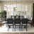 9-Piece Extendable Wood Top Dining Table Set-1936572859