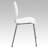 Oliverson Modern Plastic Contoured Stacking Lobby Chairs-31020531