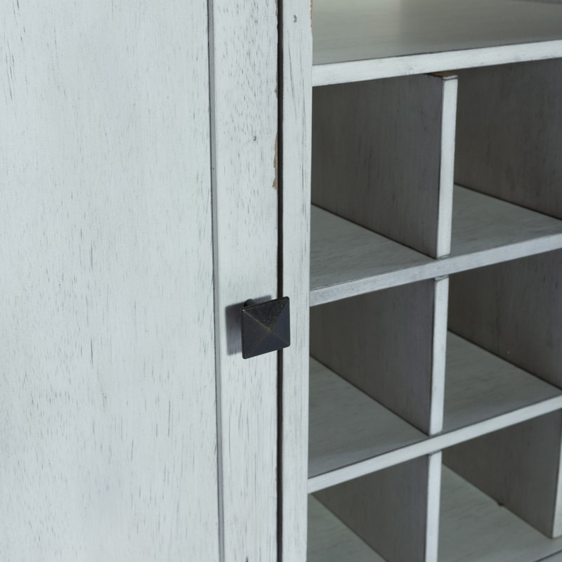 Judique 48'' Sideboard, White/Brown