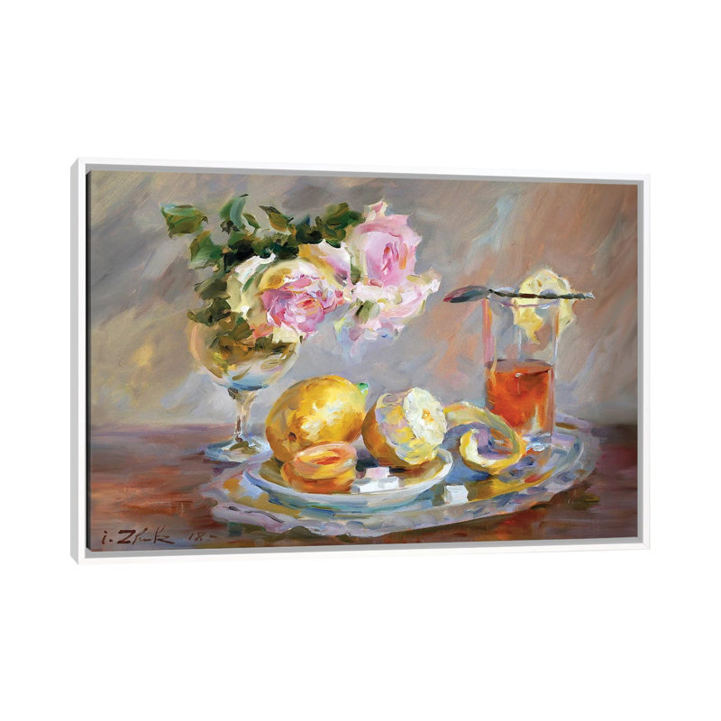 Tea With Lemon by Igor Zhuk - Painting on Canvas