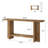 Double-Layer Storage Sofa Table
