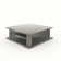 Cannello Transitional Wood Square Coffee Table
