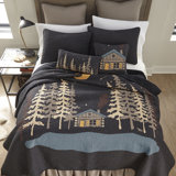 Modern & Contemporary Cotton Quilted Quilt