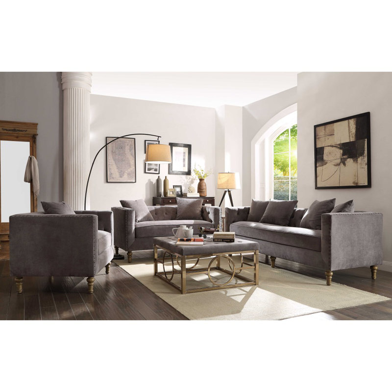 Chaise d'appoint avec coussin