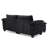 84“ Wide L-Shaped Chenille Sectional Sofa Couch For Small Living Space-102494178