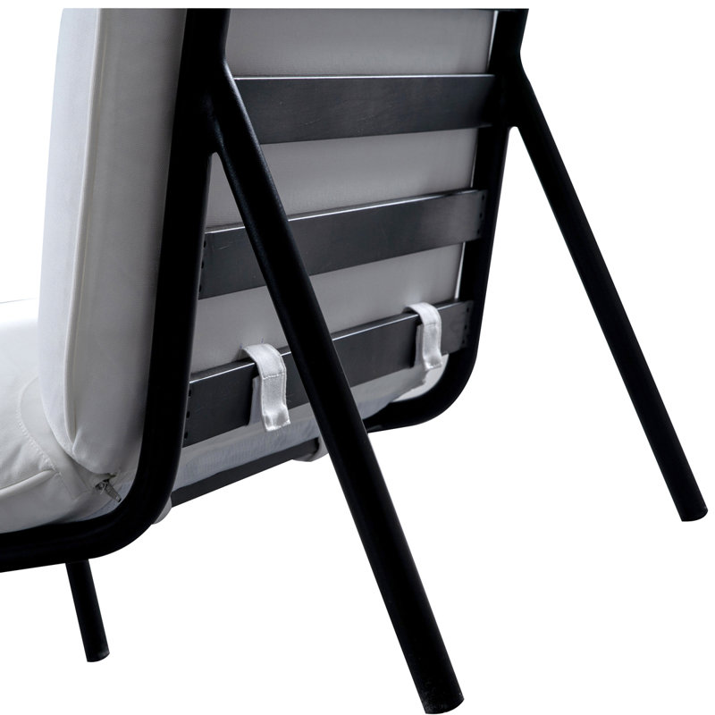 Morgan Outdoor Lounge Chair, White
