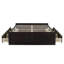 Structure de lit plateforme en bois avec 6 tiroirs-2133791390