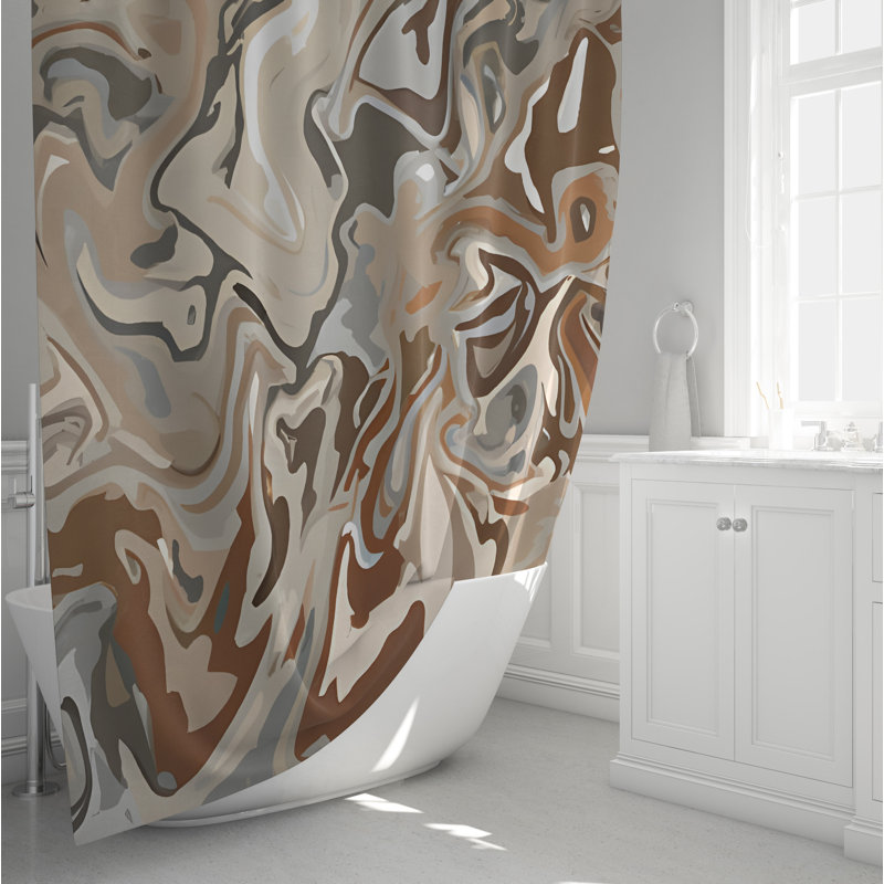 Rideau de douche Southhaven, H 72 po x l 70 po