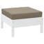 Coussin d'extérieur 100% polyester taupe Oxford-1956979833