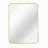24X32" Metal Framed Rectangular Bathrrom Mirror For Wall