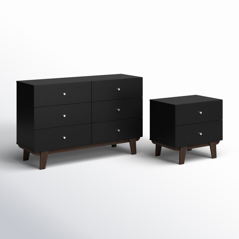 Hasler Piece Bedroom Set, Black
