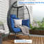 Chaise d'extérieur en osier Dakota Fields