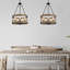 Gatlin 5 - Light 18'' W Drum Modern Farmhouse Dining Room Chandelier