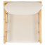 Chaise d'appoint Cleatis avec coussin
