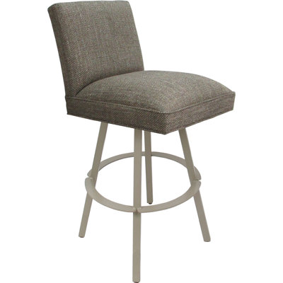 Tabouret de bar pivotant en métal - hauteur de siège de 34 po