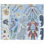 Tapis rectangulaire en laine noué à la main-113054164