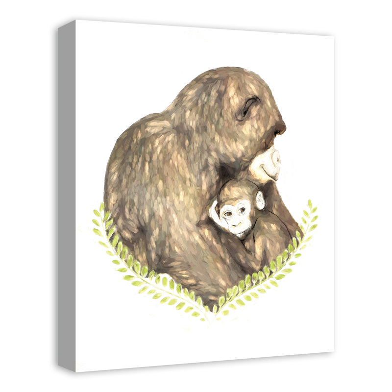 Art sur toile singe love Modoc