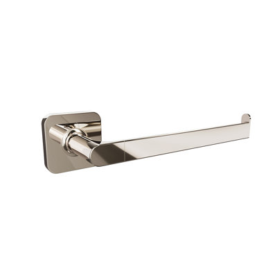 Vapour Wall-Mounted 8" Towel Bar - Polished Nickel, Premium Brass Construction, Installation Hardware Included