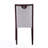 Executor Traditional Vegan Leather Upholstered Beech Wood Dining Side Chair in Silver-716325927