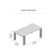 Table basse Clayton