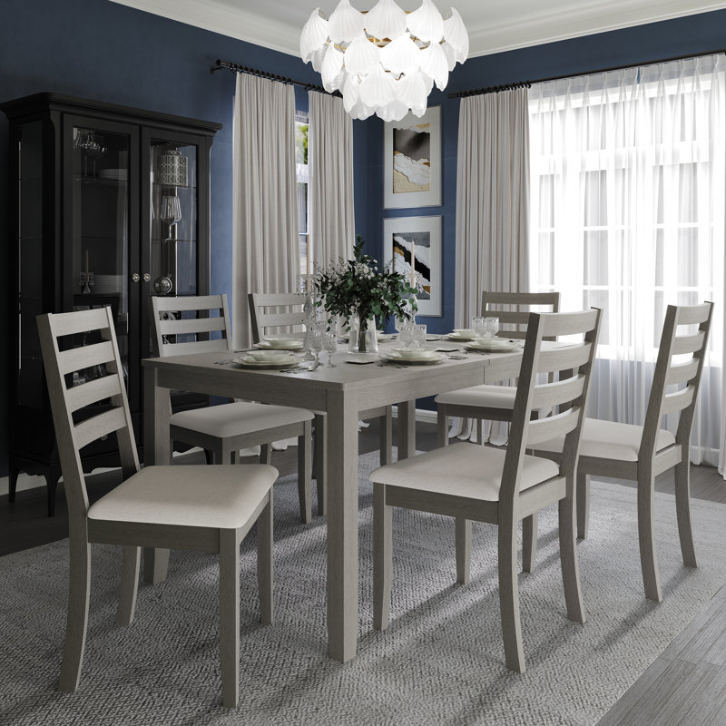 Ensemble repas 6 personnes Ocossio, Blanc