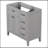 36"Bathroom Vanity Cabinet Base Only