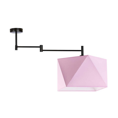 Demarie Fabric Semi Flush Mount