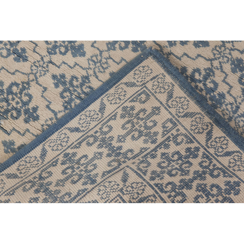 Antique One-of-a-Kind Rectangle 4'5" x 7'3" Hand Knotted Area Rug
