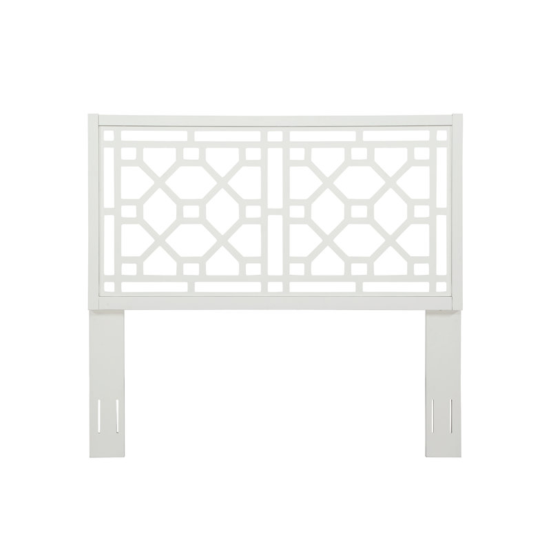 Tabor Chippendale White Headboard - Queen/Full