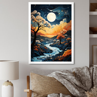 Paysage d'hiver de rêve