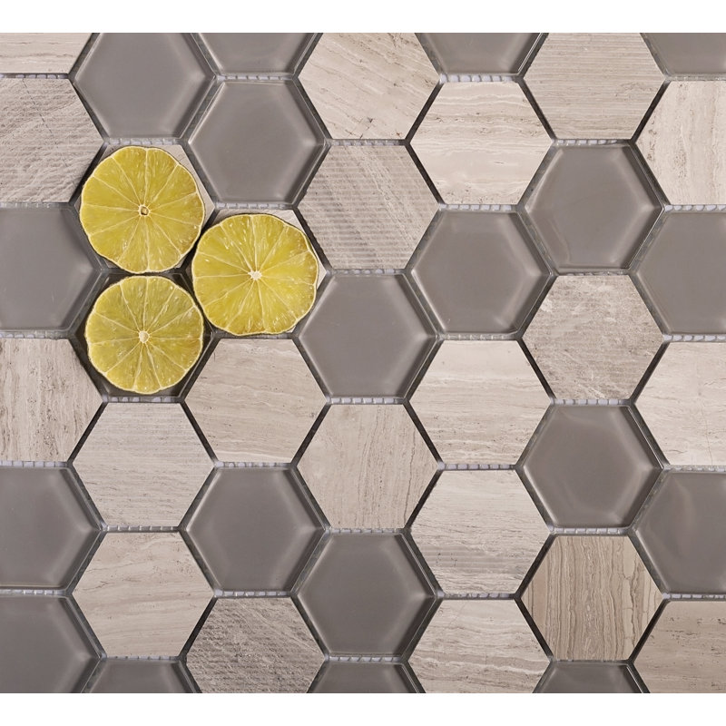 Apollo 12" x 12" Honeycomb Mosaic Wall & Floor Tile