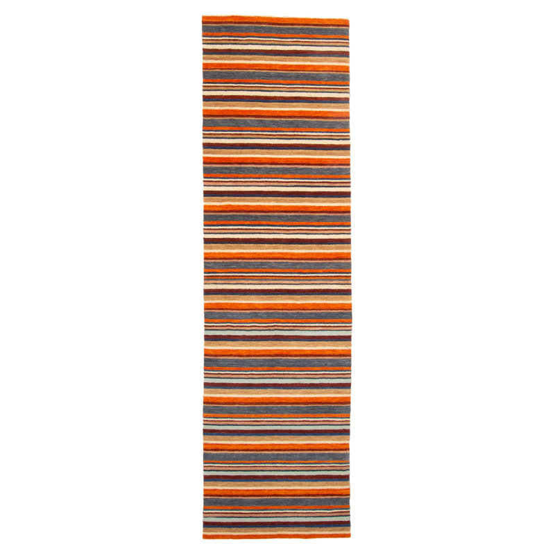Tapis multicolore Indo Gabbeh 2 pi 7 po x 9 pi 9 po