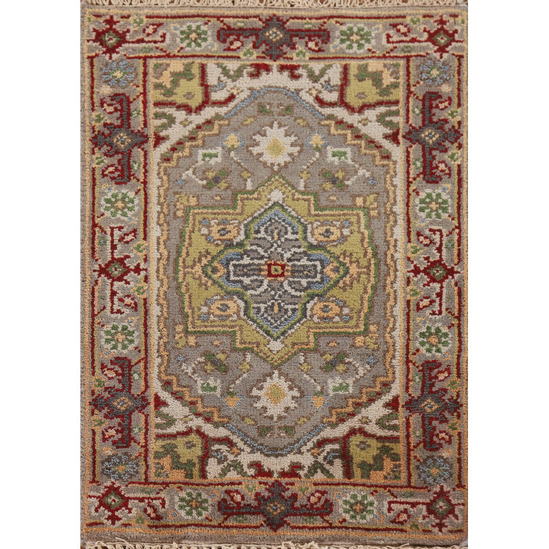 Tapis oriental gris traditionnel 2x3