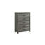 Commode 5 tiroirs de style moderne avec structure en bois