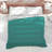 Solid Teal Background Comforter-124132786