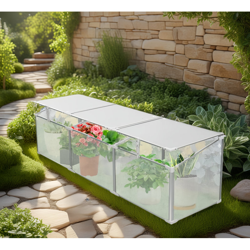 6 X 2 Ft. Polycarbonate Greenhouse For Outdoor
