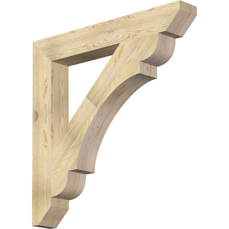Support de sciage brut à lattes 6 po x P 44 po x H 44 po, sapin Douglas, Sapin de Douglas, H 44 po x l 6 po x P 44 po