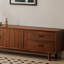 Meuble télé simple en bois massif de style rétro