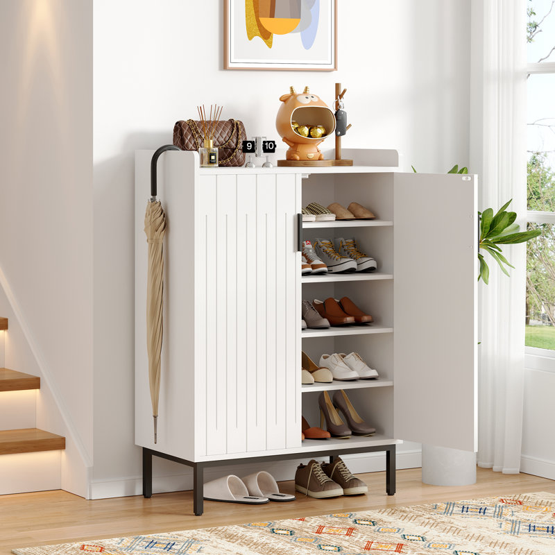 20 Pair Shoe Storage Cabinet