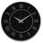 Metal Round Roman Numerals Wall Clock
