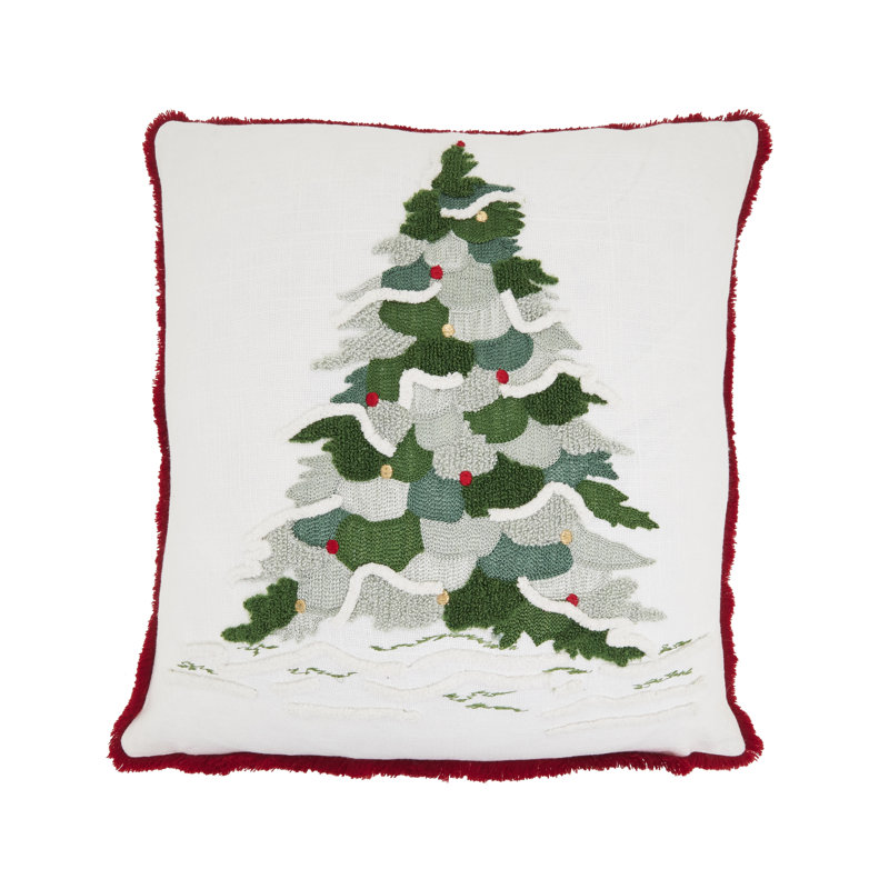 Christmas Tree Throw Pillow Cover, Pillow Cover Only - No Insert